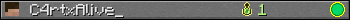 C4rtxAlive_ userbar 350x20