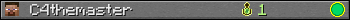 C4themaster userbar 350x20