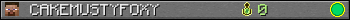 CAKEMUSTYFOXY userbar 350x20