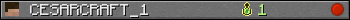 CESARCRAFT_1 userbar 350x20