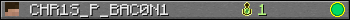 Юзербар 350x20 для CHR1S_P_BAC0N1