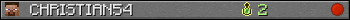 CHRISTIAN54 userbar 350x20