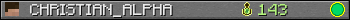 CHRISTIAN_ALPHA userbar 350x20