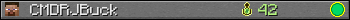 CMDRJBuck userbar 350x20