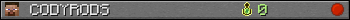 CODYRODS userbar 350x20