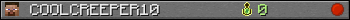 COOLCREEPER10 userbar 350x20