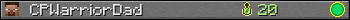 CPWarriorDad userbar 350x20