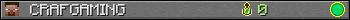 Benutzerleisten 350x20 für CRAFGAMING