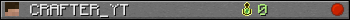 CRAFTER_YT userbar 350x20