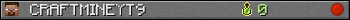 Юзербар 350x20 для CRAFTMINEYT9