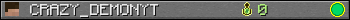 CRAZY_DEMONYT userbar 350x20