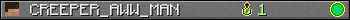 CREEPER_AWW_MAN userbar 350x20