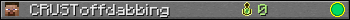 CRUSToffdabbing userbar 350x20