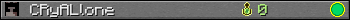 CRyALlone userbar 350x20