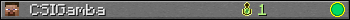 CSIGamba userbar 350x20