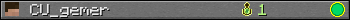 CU_gemer userbar 350x20