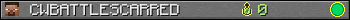 CWBATTLESCARRED userbar 350x20