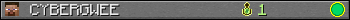 CYBERGWEE userbar 350x20