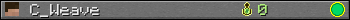 Юзербар 350x20 для C_Weave
