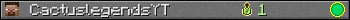 CactuslegendsYT userbar 350x20