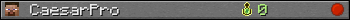 CaesarPro userbar 350x20