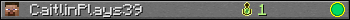 CaitlinPlays39 userbar 350x20