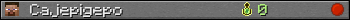 Cajepigepo userbar 350x20