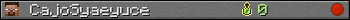 CajoSyaeyuce userbar 350x20