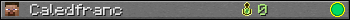 Caledfranc userbar 350x20