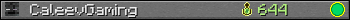 CaleevGaming userbar 350x20