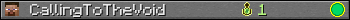 CallingToTheVoid userbar 350x20