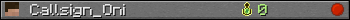 Callsign_Oni userbar 350x20