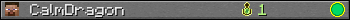 CalmDragon userbar 350x20