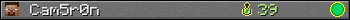 Cam5r0n userbar 350x20
