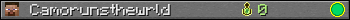 Camorunsthewrld userbar 350x20