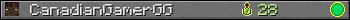 CanadianGamerGG userbar 350x20