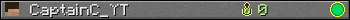 CaptainC_YT userbar 350x20