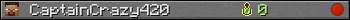 CaptainCrazy420 userbar 350x20