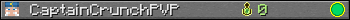 CaptainCrunchPVP userbar 350x20