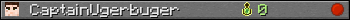 CaptainUgerbuger userbar 350x20