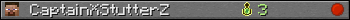 CaptainXStutterZ userbar 350x20