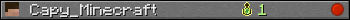 Capy_Minecraft userbar 350x20