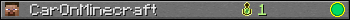 CarOnMinecraft userbar 350x20