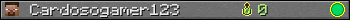 Cardosogamer123 userbar 350x20