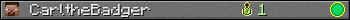 CarltheBadger userbar 350x20