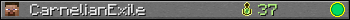 CarnelianExile userbar 350x20