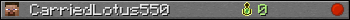 CarriedLotus550 userbar 350x20