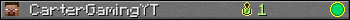 CarterGamingYT userbar 350x20