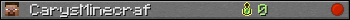 CarysMinecraf userbar 350x20