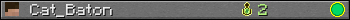Benutzerleisten 350x20 für Cat_Baton